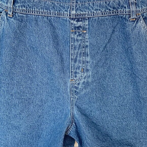 Disney 90's Vintage Winnie The Pooh & Friends Embroidered Denim Overalls XL - Picture 5 of 11